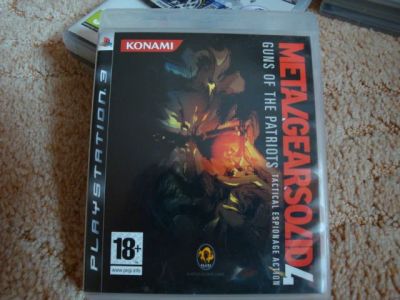 Лот: 3863941. Фото: 1. Metal Gear Solid 4: Guns of the... Игры для консолей