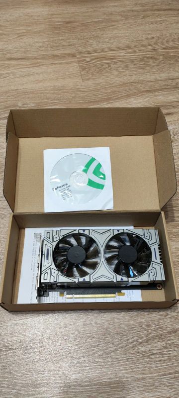 Лот: 23687071. Фото: 1. Видеокарта geforce gtx 1050 ti... Видеокарты