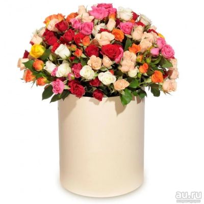 Лот: 13540737. Фото: 1. Лот №184 Букет из кустовых роз... Свежие цветы
