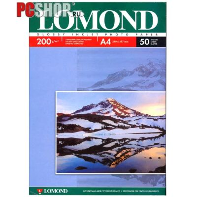 Лот: 6290221. Фото: 1. Бумага А4 Lomond Односторонняя... Фотобумага, плёнка