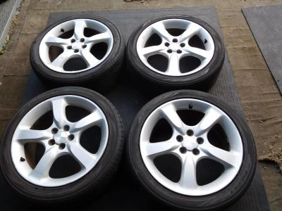 Лот: 11263617. Фото: 1. Диски Subaru R17 оригинал ,без... Диски