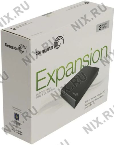 Лот: 5340230. Фото: 1. Внешний Seagate Expansion STBV2000200... Внешние жесткие диски