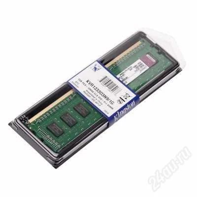 Лот: 1308124. Фото: 1. Память DDR3 PC10666 1GB KINGSTON... Оперативная память
