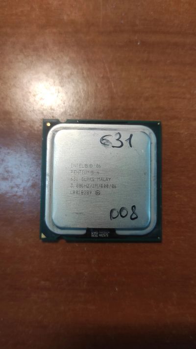 Лот: 21114706. Фото: 1. Процессор Intel Pentium 631. Процессоры
