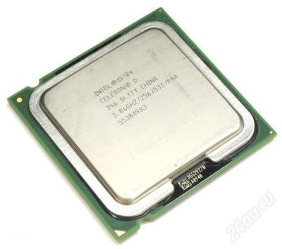 Лот: 2484571. Фото: 1. Процессор Intel P4 Celeron D346. Процессоры