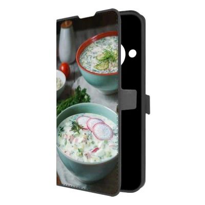 Лот: 25542652. Фото: 1. Чехол Krutoff Eco Book "Окрошка... Чехлы, бамперы
