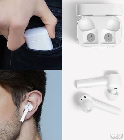 Лот: 15144645. Фото: 1. Беспроводные наушники Xiaomi Mi... Наушники, гарнитуры