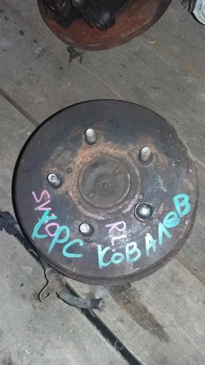 Лот: 10596987. Фото: 1. барабан тормозной Toyota Caldina... Тормозная система