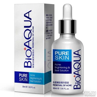 Лот: 10985859. Фото: 1. Сыворотка от акне Pure Skin Bioaqua. Уход за лицом 