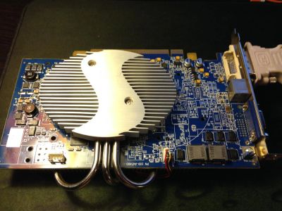 Лот: 4566514. Фото: 1. Бесшумная X800GTO PCI-E 256MB... Видеокарты