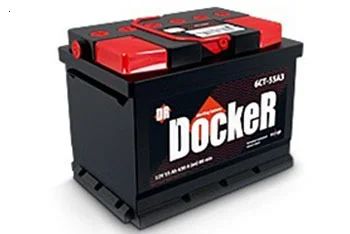 Лот: 3324459. Фото: 1. Автомобильный аккумулятор Docker... Аккумуляторы