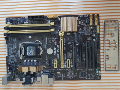 Лот: 13864256. Фото: 1. Материнская Плата ASUS H87 Plus. Материнские платы