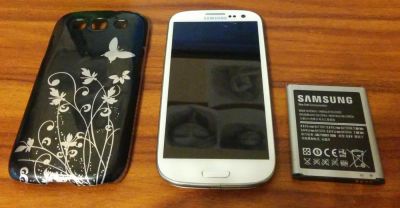Лот: 4071853. Фото: 1. Samsung Galaxy S3, б/у. +чехол... Смартфоны