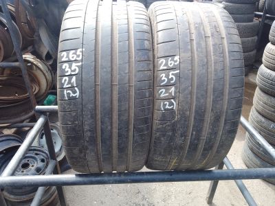 Лот: 23540176. Фото: 1. 2шт 265-35-21 Michelin Pilot Super... Шины