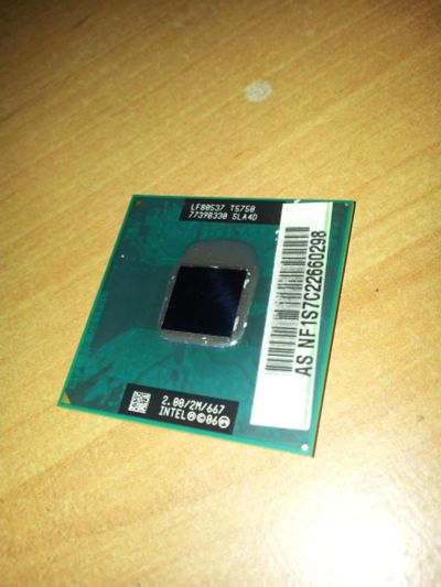 Лот: 10691634. Фото: 1. INTEL CORE 2 DUO T7700. Процессоры