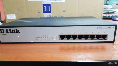 Лот: 14065424. Фото: 1. Коммутатор POE D-Link DES-1008P. Коммутаторы
