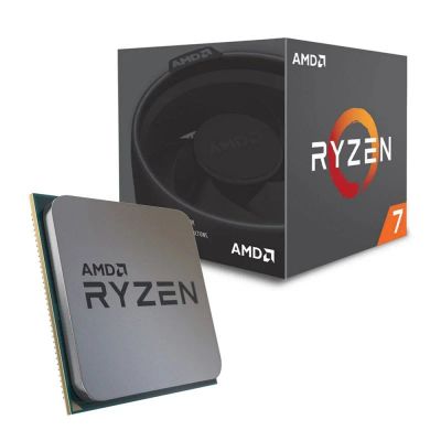 Лот: 14028885. Фото: 1. AMD Ryzen 7 2700 BOX (8 ядер 16... Процессоры