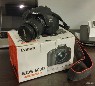 Лот: 8683402. Фото: 1. Canon EOS 600D kit. Цифровые зеркальные