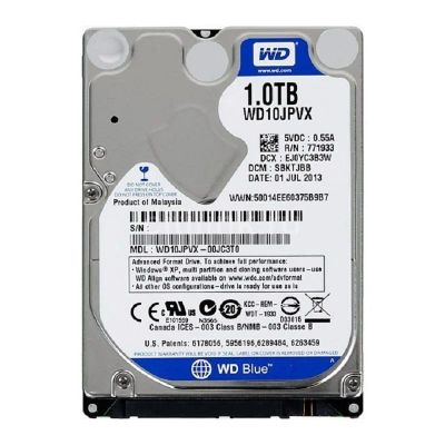 Лот: 16515045. Фото: 1. 1 ТБ Жесткий диск WD Blue [WD10JPVX... Жёсткие диски (HDD)