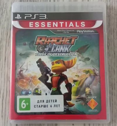 Лот: 25654898. Фото: 1. Ratchet and Clank tools of destruction... Игры для консолей