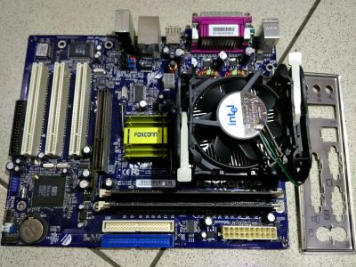 Лот: 11618870. Фото: 1. Материнская плата foxconn 661M03C-MX-6l... Материнские платы