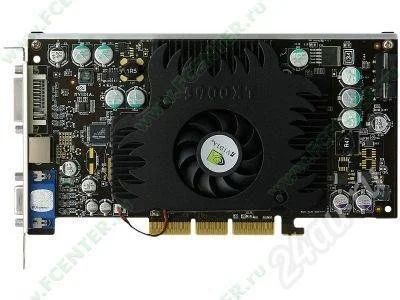 Лот: 440503. Фото: 1. Видеокарта AGP 128МБ 256бит "GeForce... Видеокарты