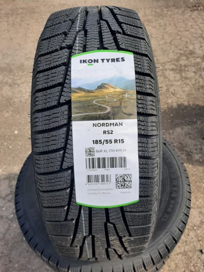 Лот: 24667988. Фото: 1. 185/55 R15 86R Ikon Tyres Nordman... Шины