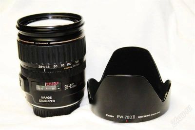 Лот: 1853962. Фото: 1. Canon 28-135 IS USM + UV Filter... Объективы