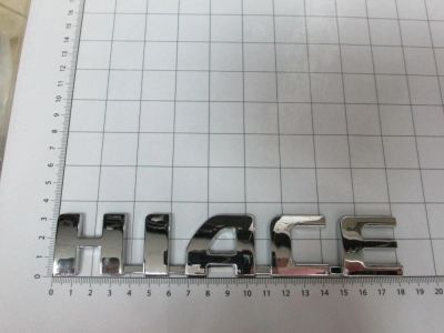 Лот: 10270886. Фото: 1. Эмблема шильдик на багажник Hiace... Детали тюнинга