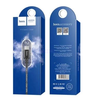 Лот: 22977765. Фото: 1. Кабель USB Hoco X14 Type-c черный... Дата-кабели, переходники