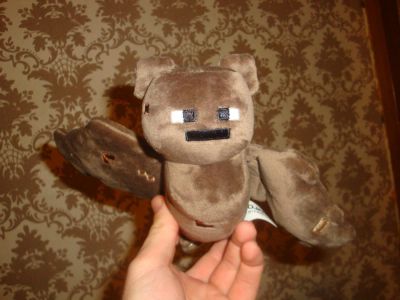 Лот: 4956538. Фото: 1. Летучая мышь Minecraft. Мягкие