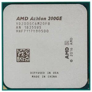 Лот: 17676679. Фото: 1. Процессор AMD Athlon 200GE, SocketAM4... Процессоры