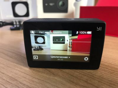 Лот: 14577641. Фото: 1. Xiaomi Yi 4K+ Action camera. Экшн камеры