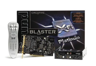 Лот: 4828591. Фото: 1. Звуковая карта Creative X-Fi Platinum. Звуковые карты