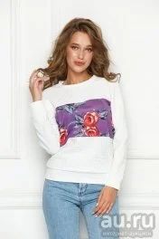 Лот: 8715206. Фото: 1. свитшот белый. Свитеры, толстовки, худи