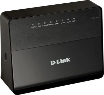 Лот: 5207382. Фото: 1. WI-FI роутер D-Link DIR-300 N-150. WiFi, Bluetooth адаптеры