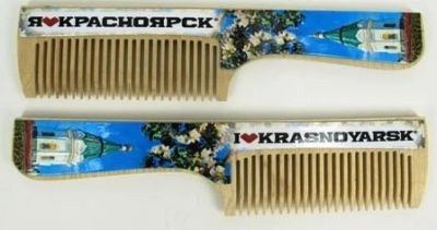 Лот: 10562416. Фото: 1. ЯЛК Расчёска Часовня 1 Г22/300. Магниты сувенирные