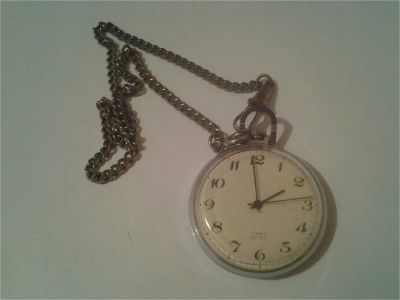 Лот: 6741296. Фото: 1. часы карманные на цепочке, Кораблик. Оригинальные наручные часы