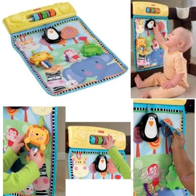 Лот: 7300024. Фото: 1. Игровой коврик Fisher Price для... Развивающие коврики