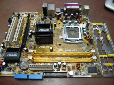 Лот: 5655261. Фото: 1. Материнская плата 775 ASUS P5B-MX... Материнские платы