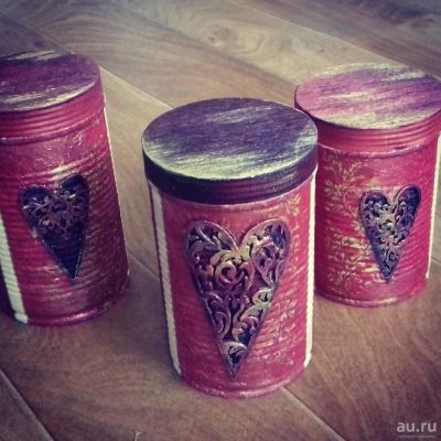 Лот: 9266735. Фото: 1. Баночка для конфет (без конфет... Подарочная упаковка