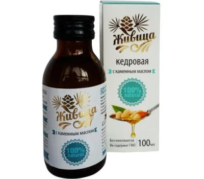 Лот: 7033324. Фото: 1. Живица кедровая с каменным маслом... Антисептики, защитные средства, медицинские маски
