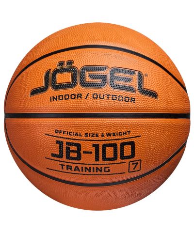 Лот: 25545261. Фото: 1. Мяч баскетбольный Jogel JB-100... Мячи, ракетки, шайбы, клюшки