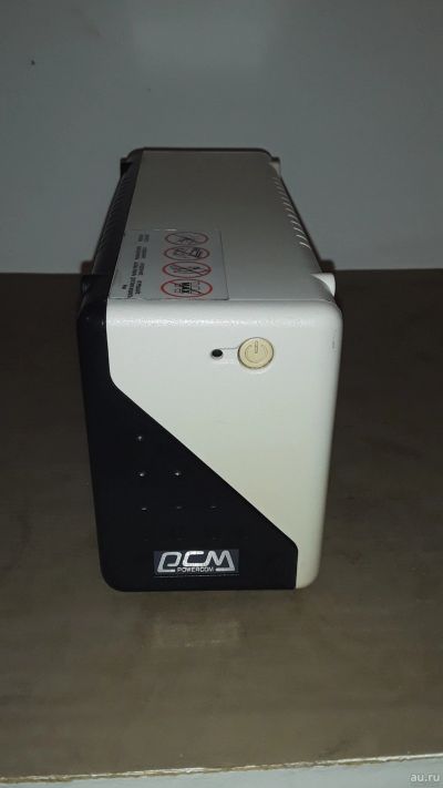 Лот: 18166257. Фото: 1. ИБП PowerCom 600Вт. ИБП, аккумуляторы для ИБП