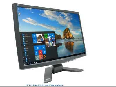 Лот: 22808143. Фото: 1. 22" Монитор Acer X223Wb, 1680x1050... ЖК-мониторы