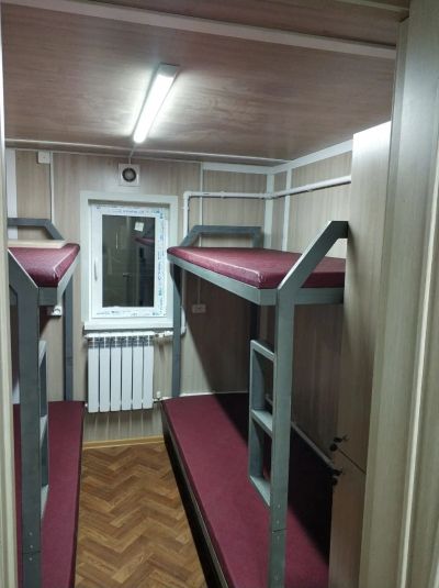 Лот: 17339327. Фото: 1. Кровать купэ бытовка. Бытовки, вагончики строительные