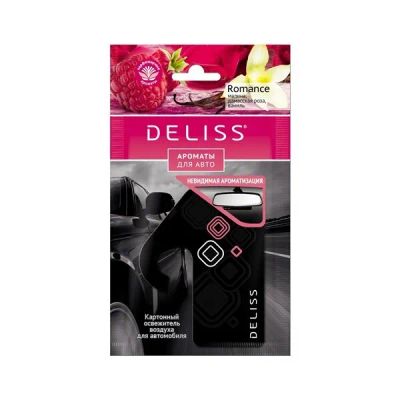 Лот: 20897782. Фото: 1. Ароматизатор картонный deliss... Другое (автозапчасти)