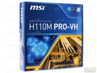 Лот: 9041435. Фото: 1. Материнская плата MB MSI H110M... Материнские платы