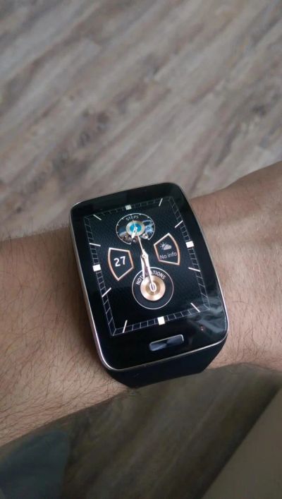 Лот: 7176118. Фото: 1. Смарт часы samsung gear s. Смарт-часы, фитнес-браслеты, аксессуары