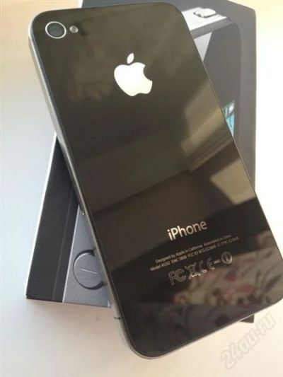 Лот: 2377841. Фото: 1. iphone 4 16 gb черный. Смартфоны